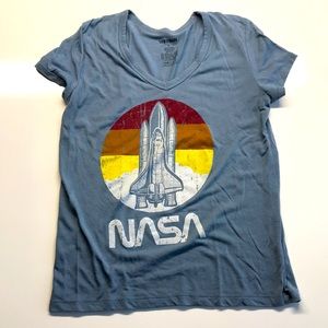 Retro NASA V Neck